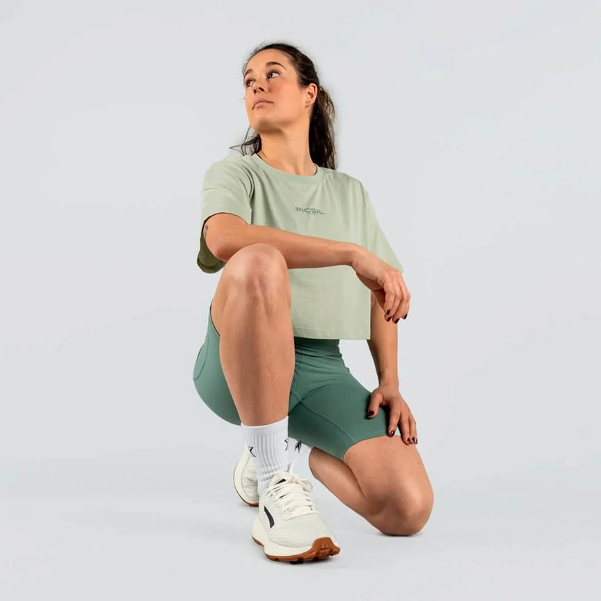 Camiseta Crop Oversize women SS25