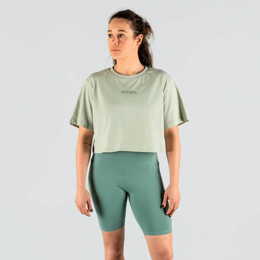 Camiseta Crop Oversize women SS25