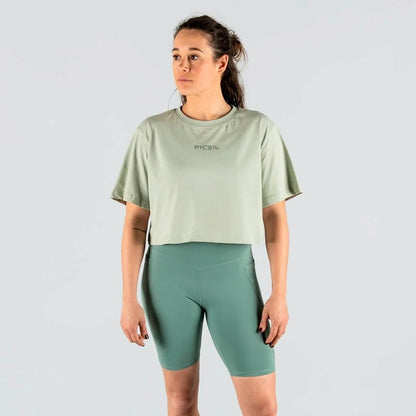 Camiseta Crop Oversize women SS25